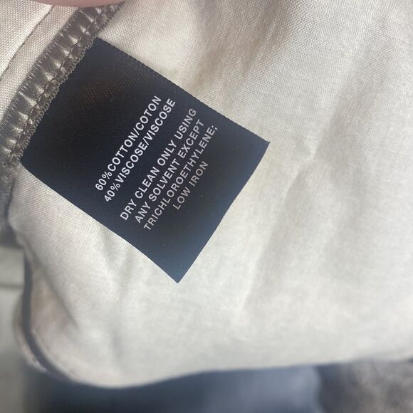 Lafayette 148 New York jacket 16 ladies tweed brown/white lightweight peplum - Picture 8 of 9